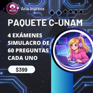 Examen simulacro UNAM 2026 - Paquete C