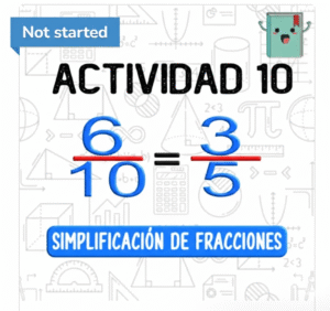 10. SIMPLIFICACIÓN DE FRACCIONES