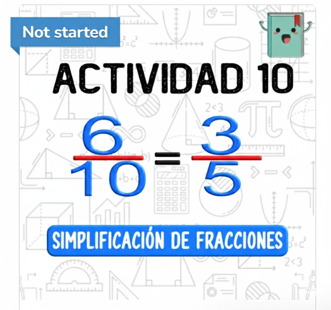 10. SIMPLIFICACIÓN DE FRACCIONES