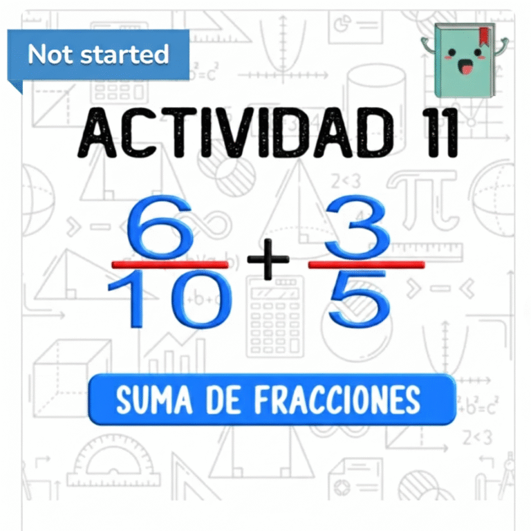 11. SUMA DE FRACCIONES