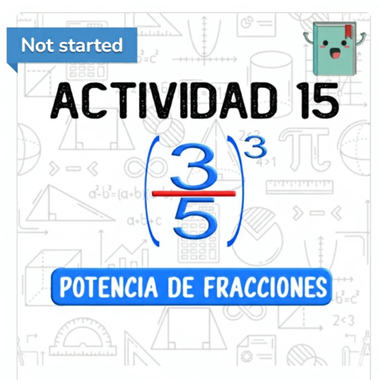 15. POTENCIA DE FRACCIONES