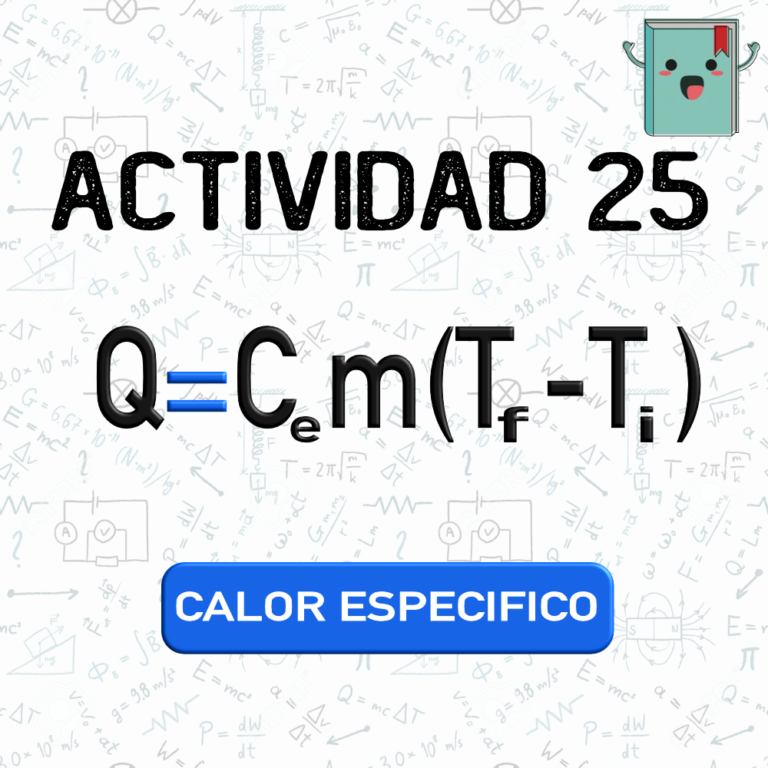 25.  CALOR ESPECÍFICO