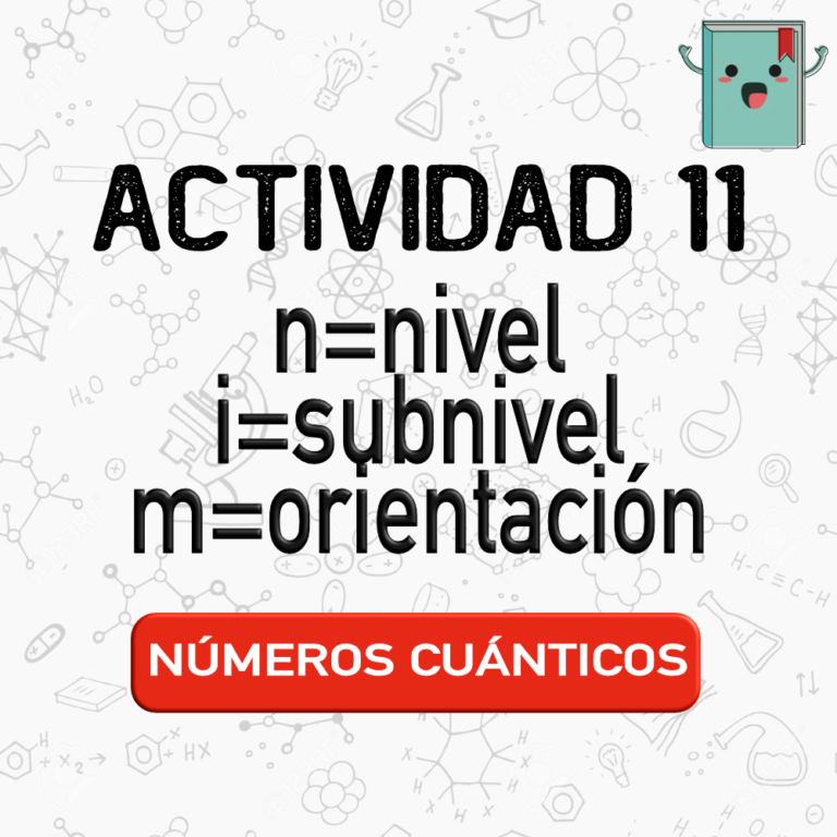 11. NÚMEROS CUÁNTICOS