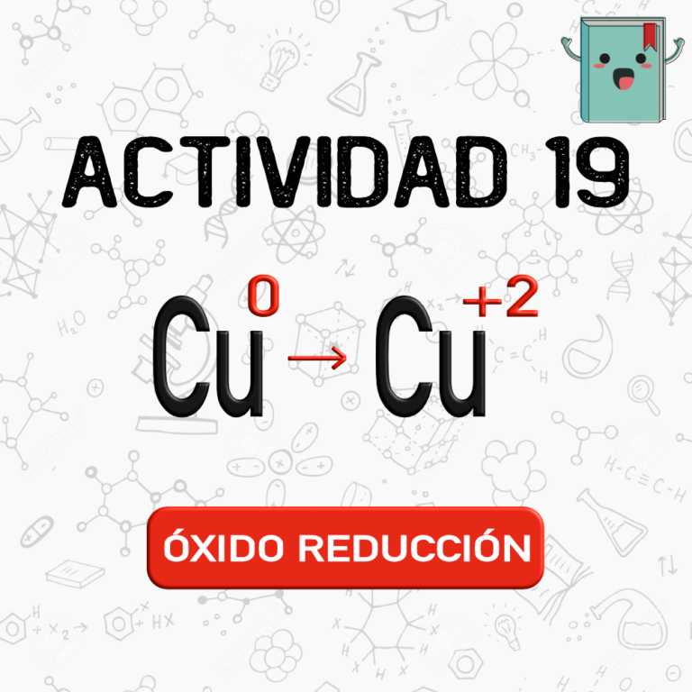 19. ÓXIDO REDUCIÓN