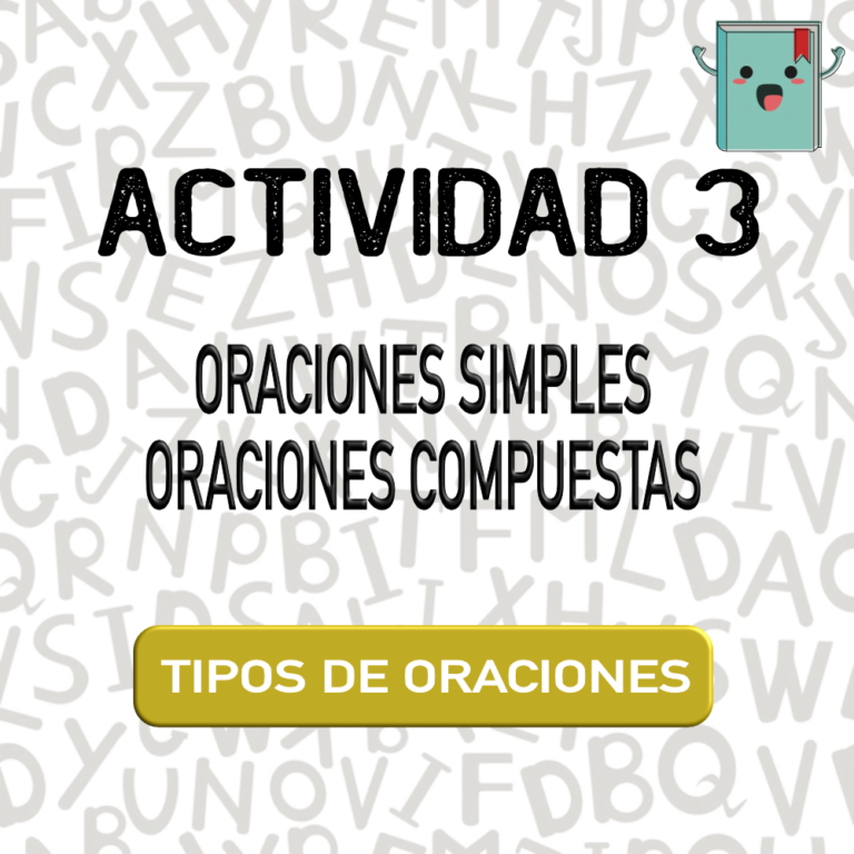 3. TIPOS DE ORACIONES
