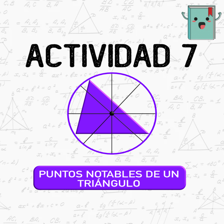 7. PUNTOS NOTABLES DE UN TRIANGULO