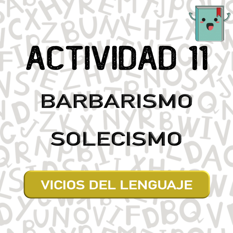 11. VICIOS DEL LENGUAJE