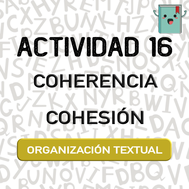 16. ORGANIZACIÓN TEXTUAL