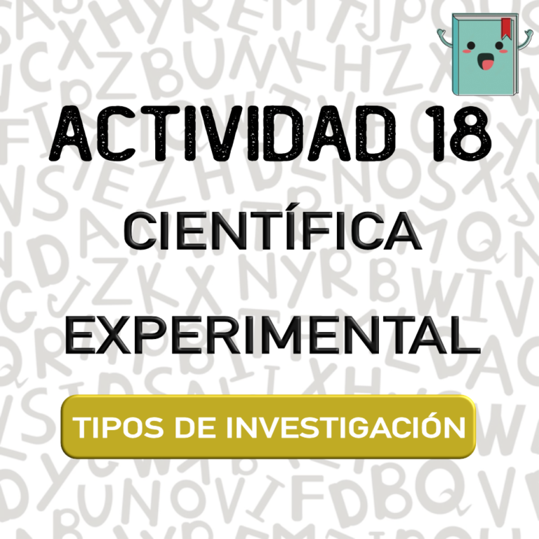 18. TIPOS DE INVESTIGACIÓN