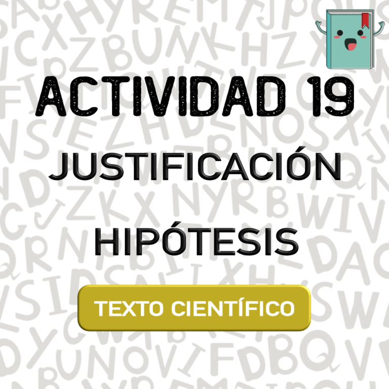19. TEXTO CIENTÍFICO