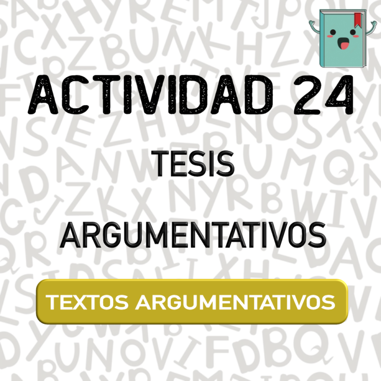 24. TEXTOS ARGUMENTATIVOS