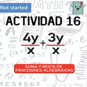 16. SUMA Y RESTA DE FRACCIONES
