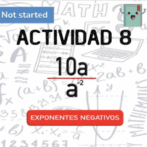 8. EXPONENTES NEGATIVOS
