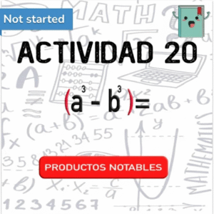 20. PRODUCTOS NOTABLES