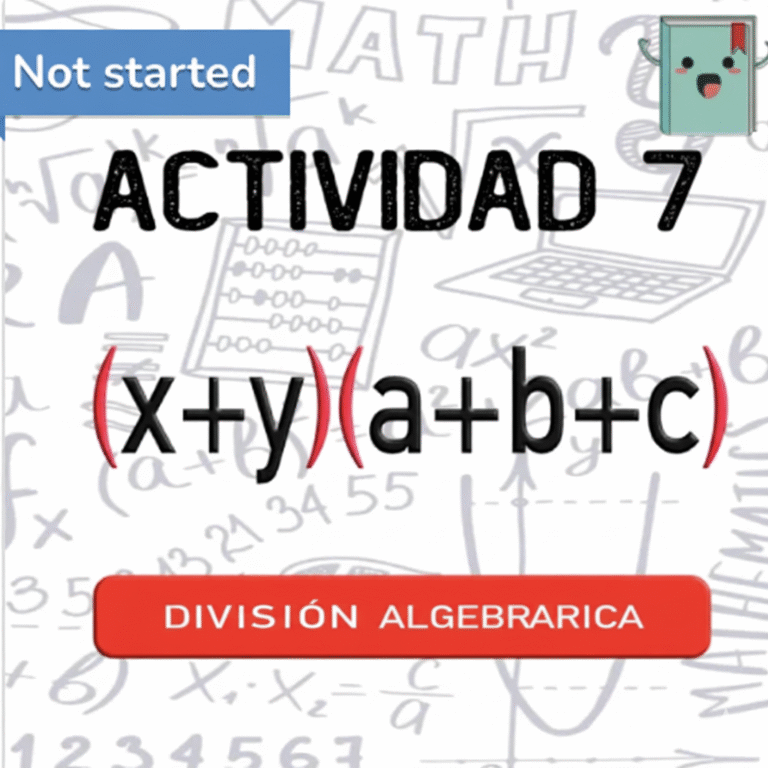 7. DIVISIÓN ALGEBRAICA