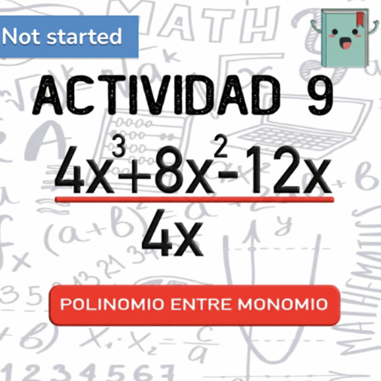9. POLINOMIO ENTRE MONOMIO
