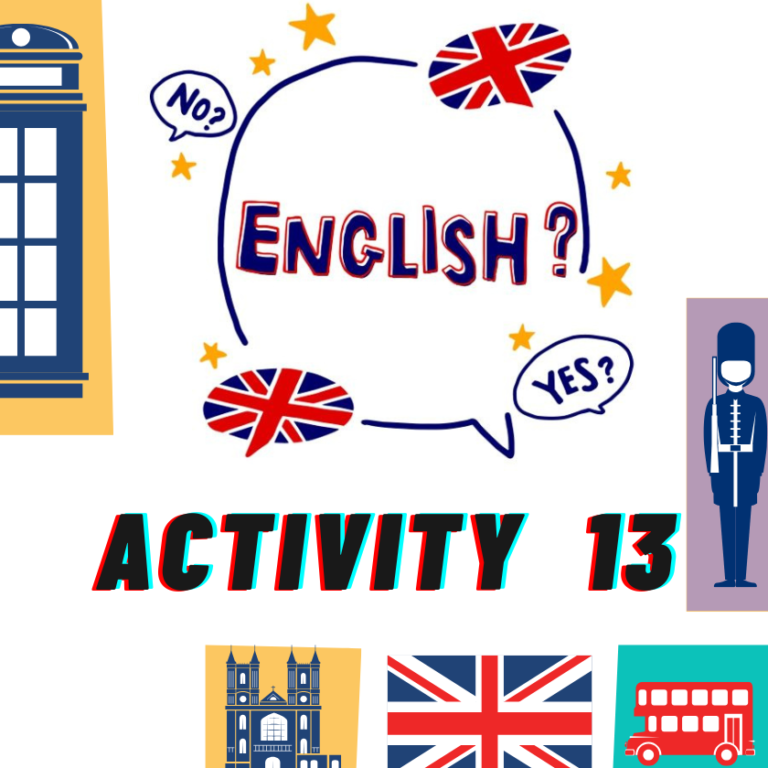 ACT 13. INGLÉS