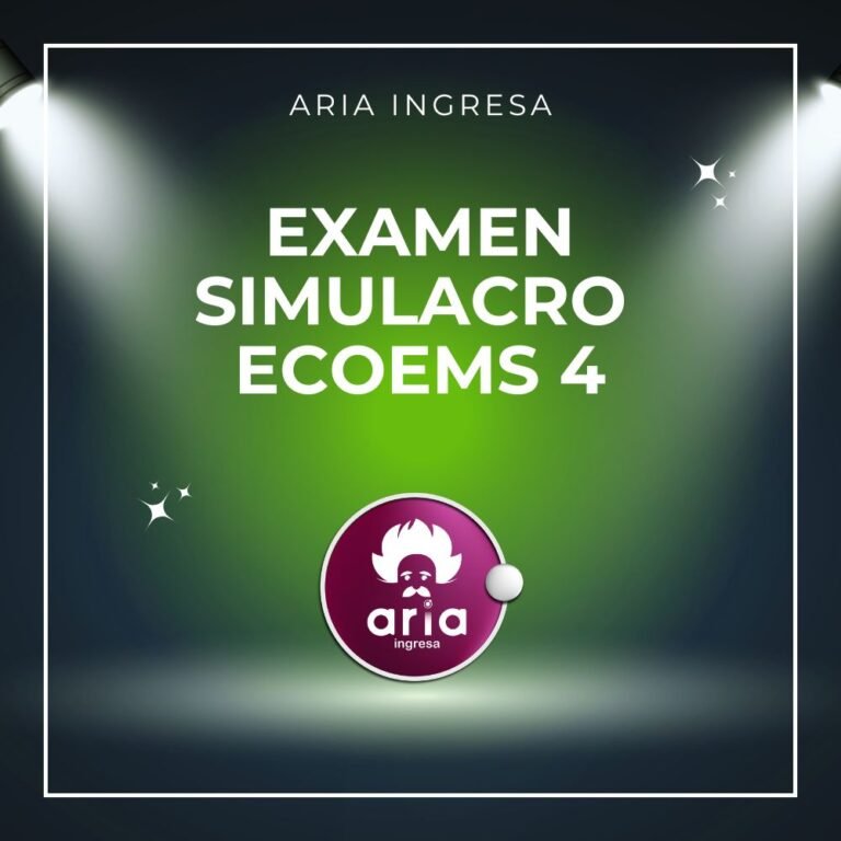Examen Simulacro 4-ECOEMS