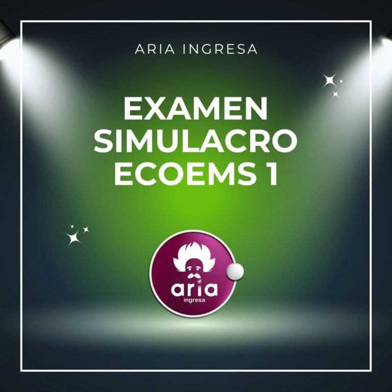 Examen Simulacro 1-ECOEMS