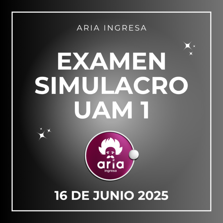 Examen Simulacro 1 UAM 2025