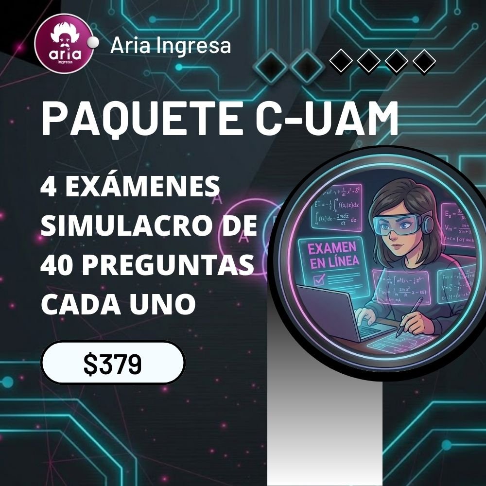 Examen simulacro UAM- Paquete C