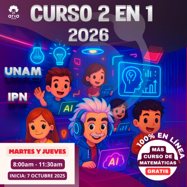 Curso en línea - UNAM e IPN 2026 (Entre semana)