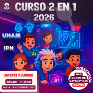 Curso presencial - UNAM e IPN 2026 (Entre semana)
