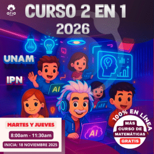 Curso en línea - UNAM e IPN 2026 (Entre semana)