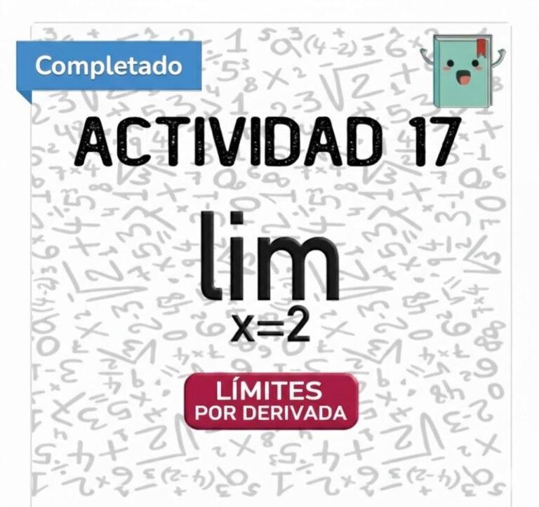 17. LÍMITES POR DERIVADA