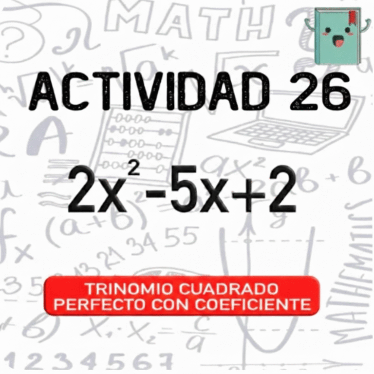 26. TRINOMIO CUADRADO CON COEFICIENTE