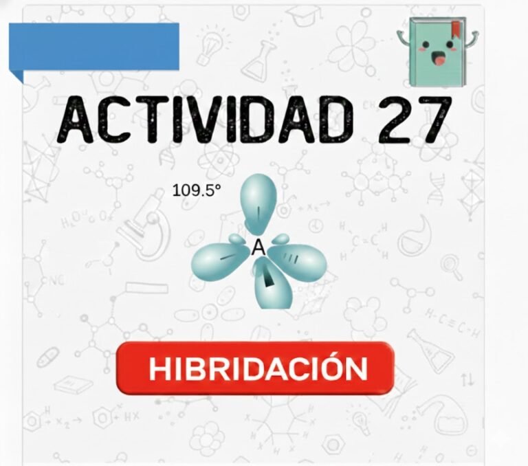 27. HIBRIDACIÓN DEL CARBONO (QUÍMICA)