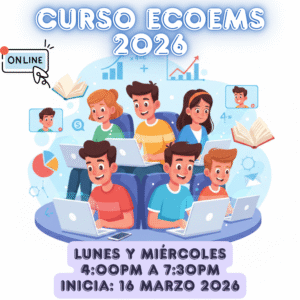 Curso en línea - ECOEMS 2026 (Vespertino)