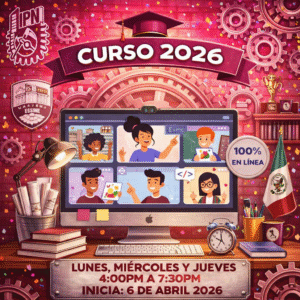 Curso en línea (J) - IPN 2026 (Entre semana) (Vespertino)