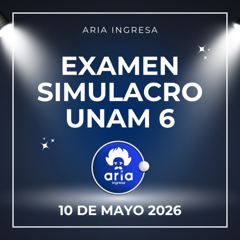 Examen Simulacro 6-UNAM 2026
