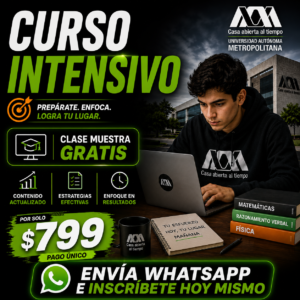 Curso en línea UAM - SEGUNDA CONVOCATORIA