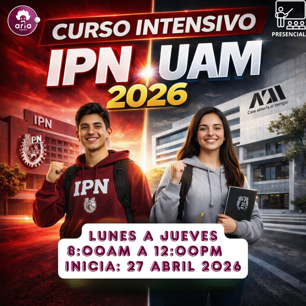 Curso presencial (14)- IPN / UAM 2026 (ENTRE SEMANA)