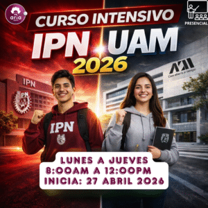 Curso presencial (14)- IPN / UAM 2026 (ENTRE SEMANA)