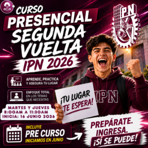 Curso presencial (15)- IPN 2026 (Entre semana)