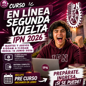 Curso en línea (L) - IPN 2026 (Entre semana)