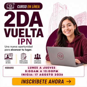 Curso en línea (P) – IPN – UNAM 2026 (Matutino)