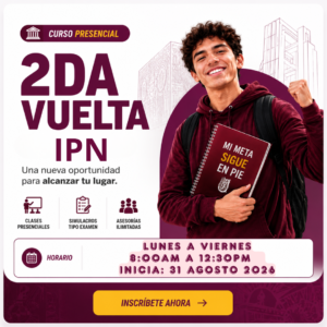 Curso presencial (19) – IPN 2026 (Entre semana)