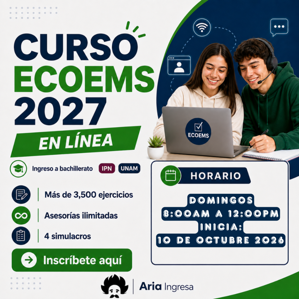 Curso en línea- ECOEMS 2026 (Matutino)