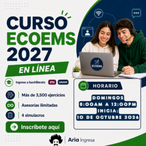 Curso en línea- ECOEMS 2026 (Matutino)