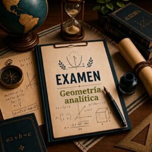 Examen: 8. Geometría analítica
