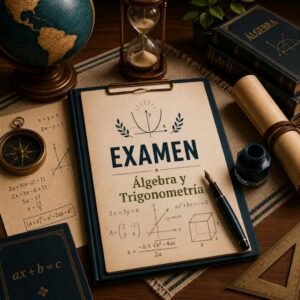 Examen: 5. Álgebra y trigonometría