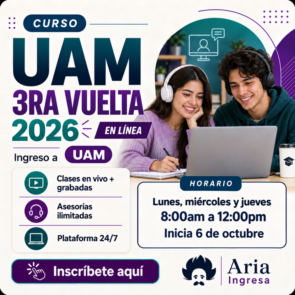 Curso en línea (Z) – UAM 2026 (Tercera vuelta)